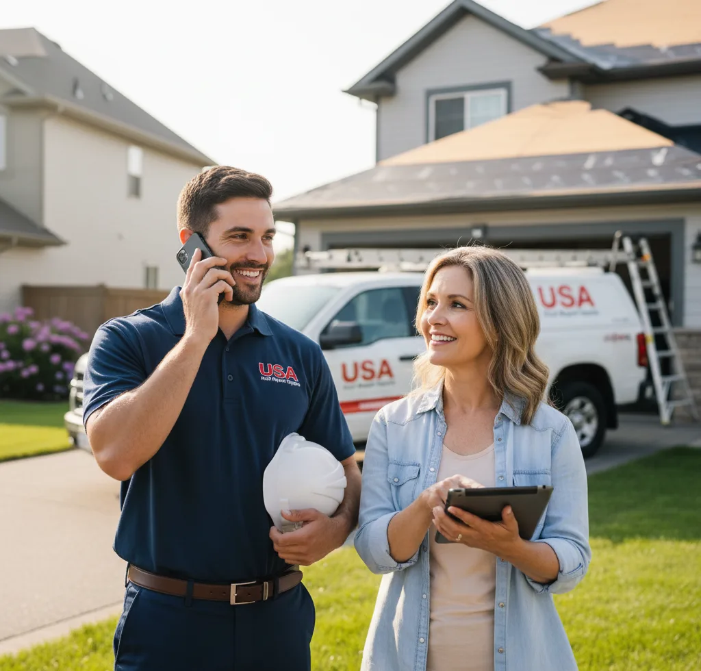 USA Roof Repair Experts customer support in Hamilton
